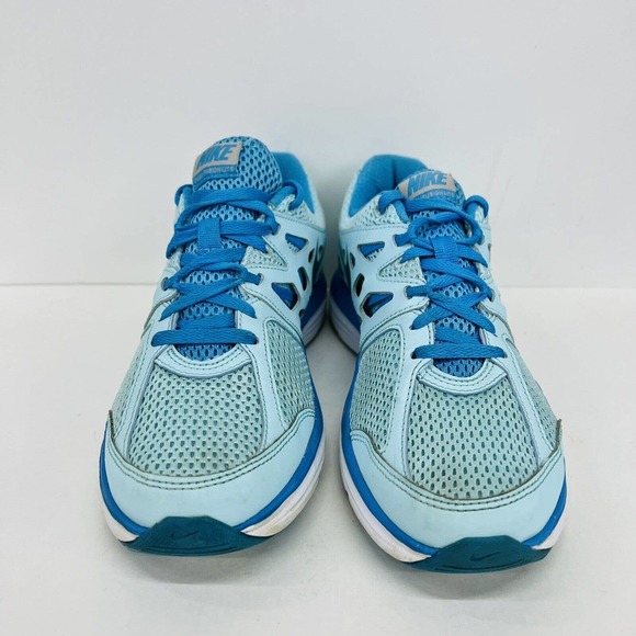 Nike Shoes Womens 8.5 Dual Fusion Lite 599560-414 Teal Blue Running Lace Up - Picture 3 of 11